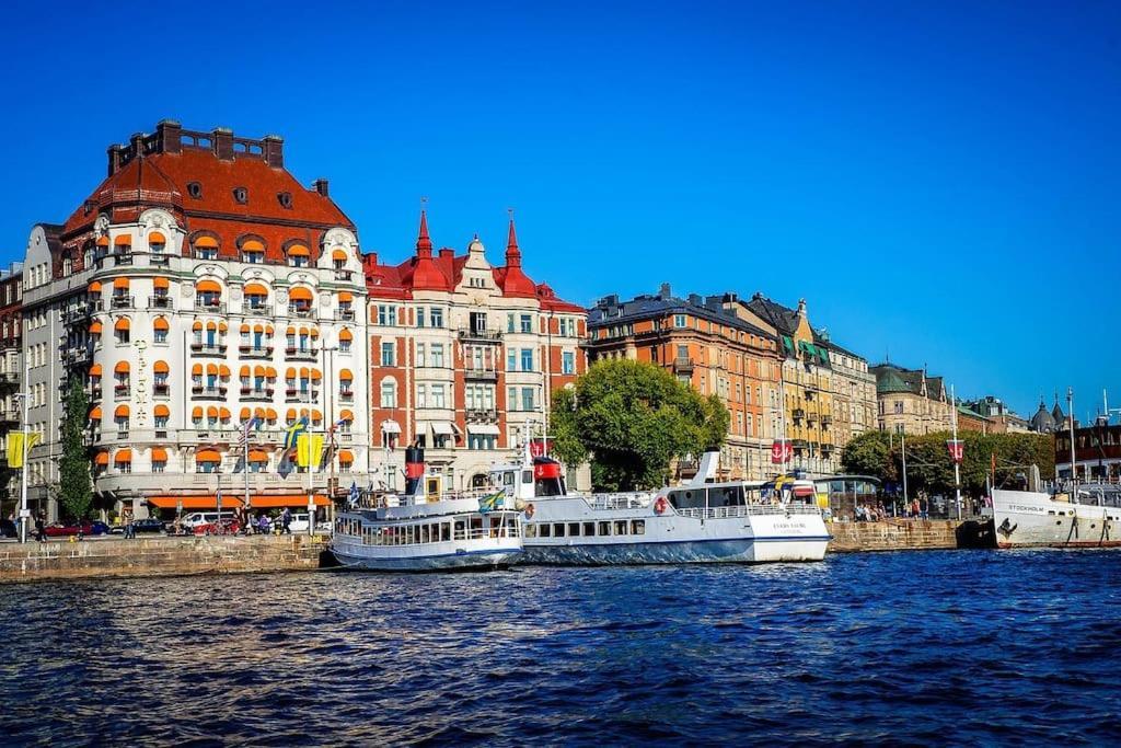 Laegenhet Med Fantastiskt Laege Estocolmo Exterior foto